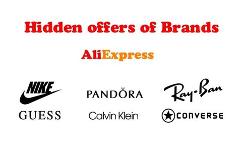 hidden aliexpress brands